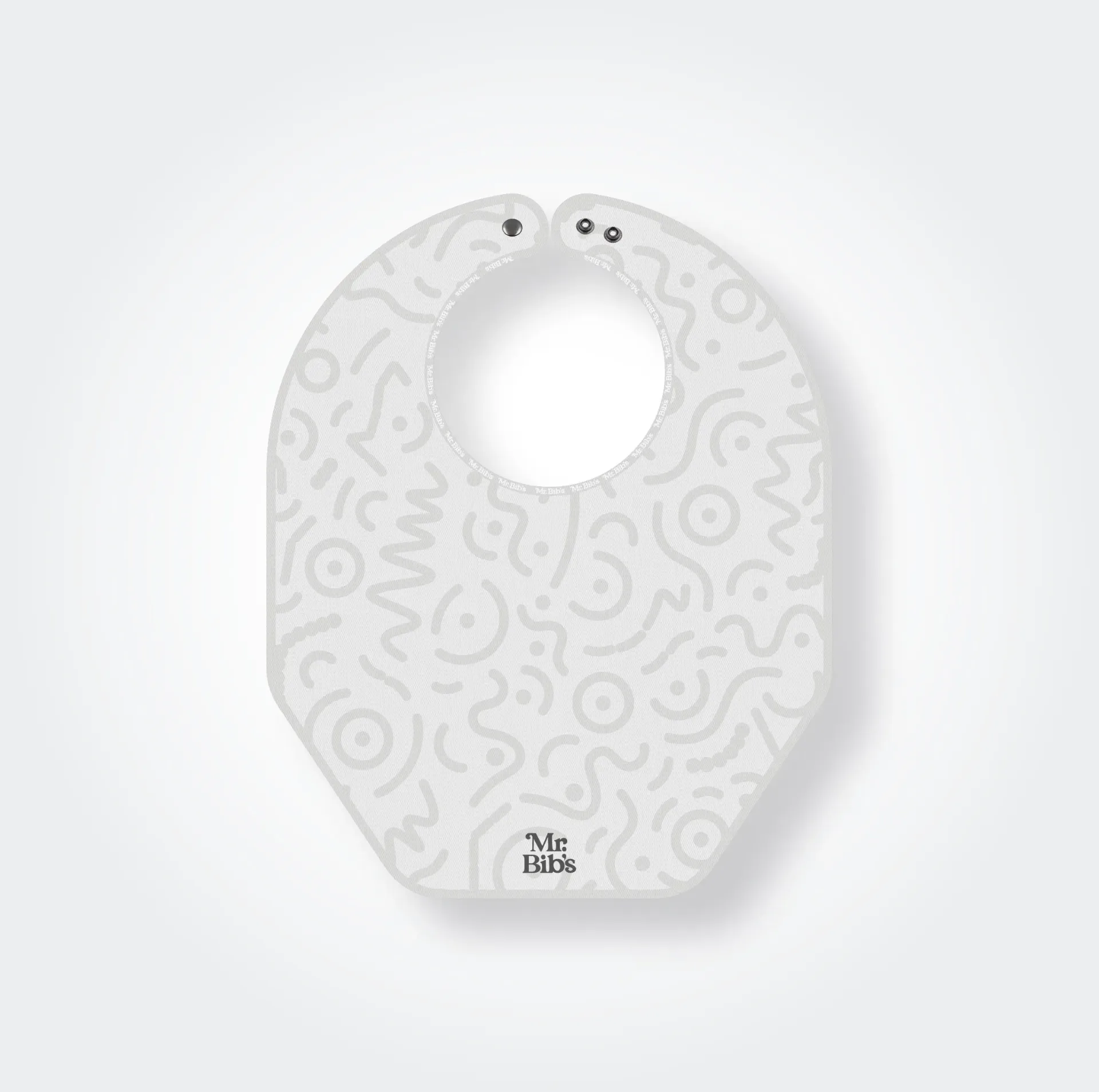 Bib Bacteria White (Bib standard: 40 cm x 50 cm)