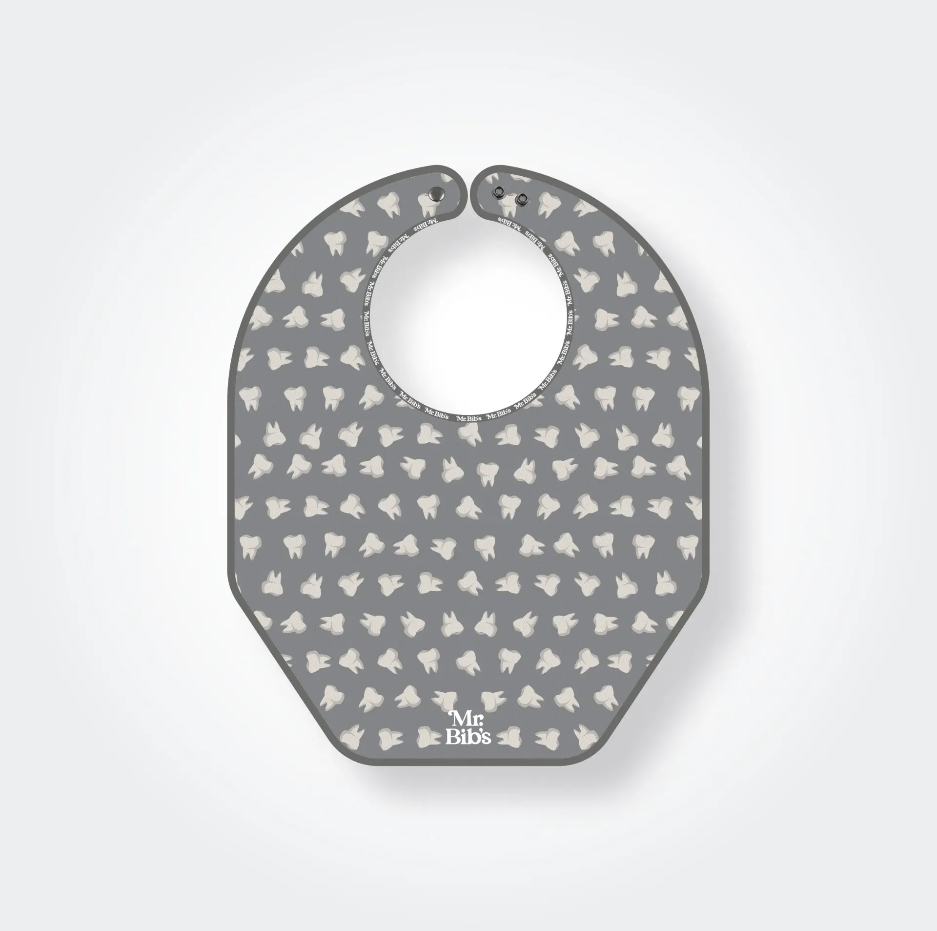 Bib Muelitas Grey (Bib standard: 40 cm x 50 cm)