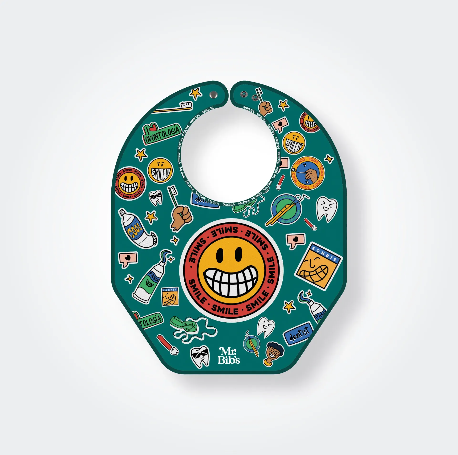 Bib Stickers Green (Bib standard: 40 cm x 50 cm)
