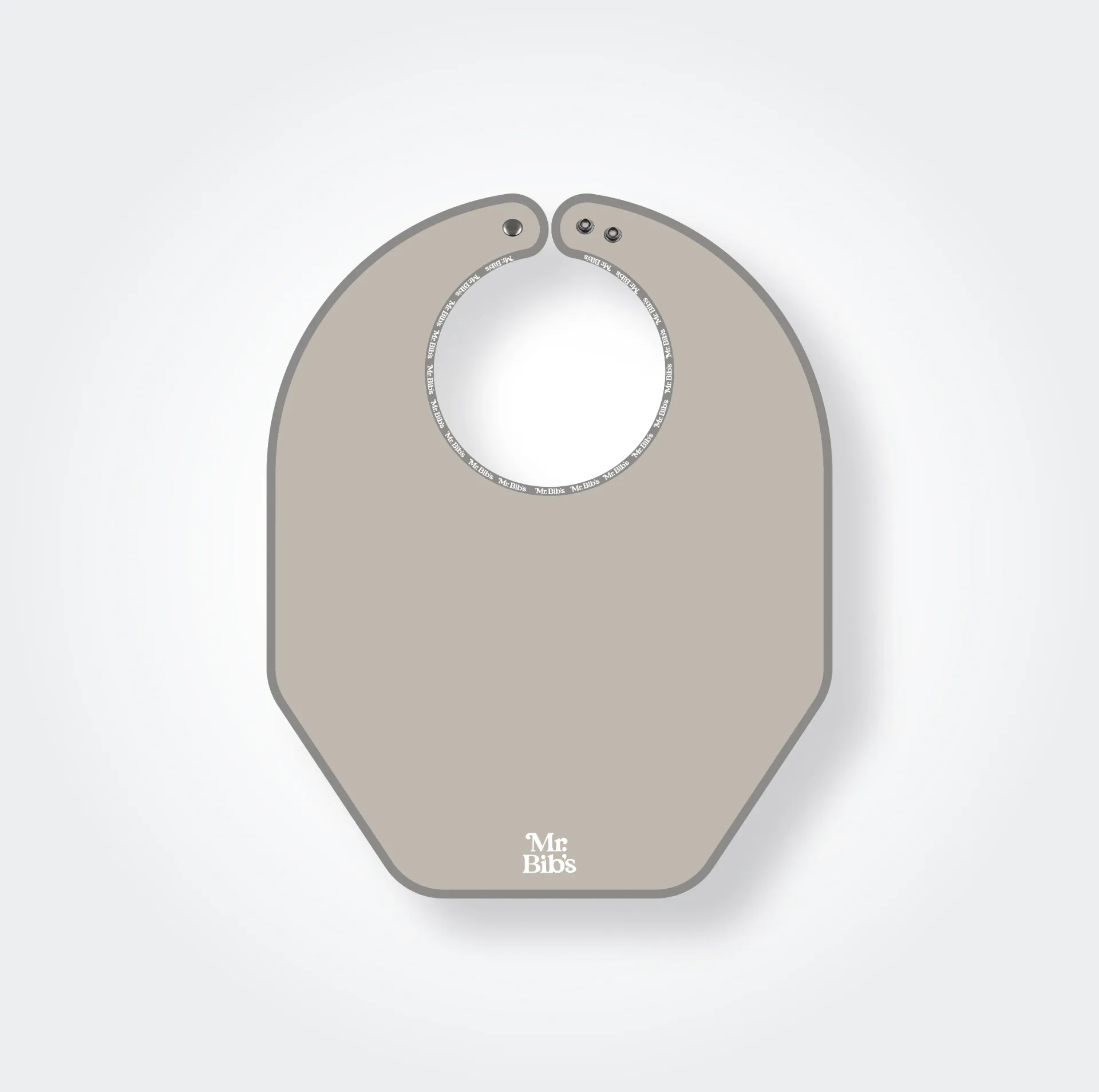 Bib Dark Beige (Bib standard: 40 cm x 50 cm)