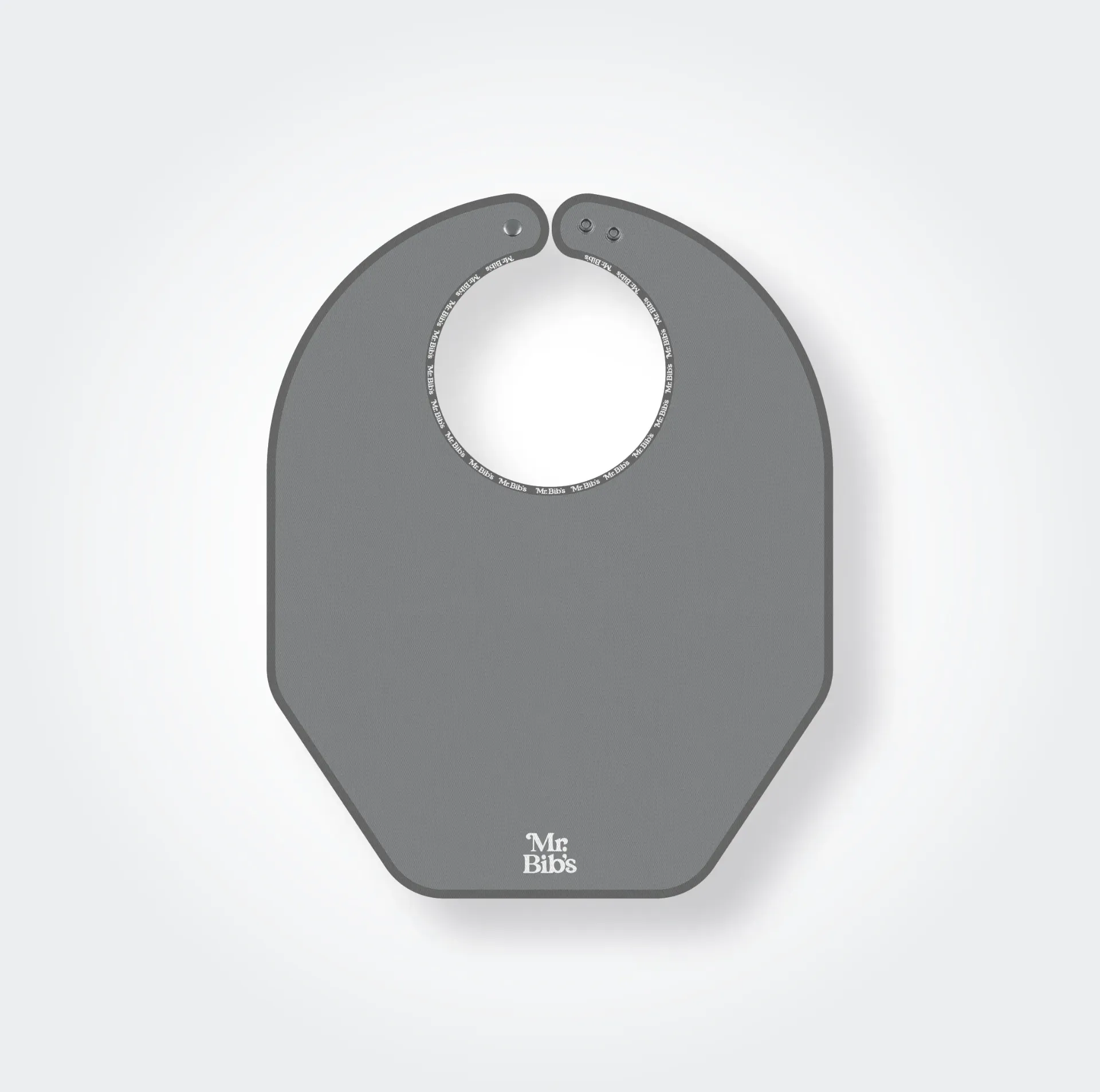 Bib Dark Grey (Bib standard: 40 cm x 50 cm)